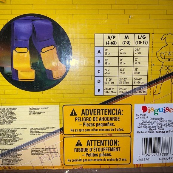 Lego BATGIRL costume new in box - Picture 2 of 6